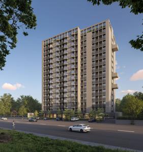 Image of 783 Sq.ft 1 BHK Apartment / Flat for sale in Vaishno Devi Circle, Ahmedabad for Rs. 4200000