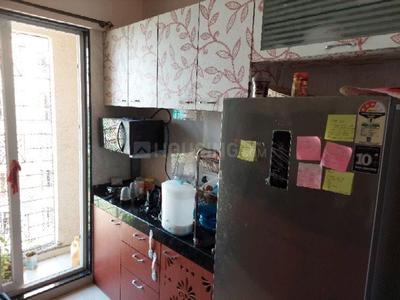 Kitchen Image of 1100 Sq.ft 2 BHK Apartment / Flat for sale in Shilphata Thane for Rs. 6800000
