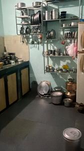 Kitchen Image of 600 Sq.ft 1 BHK Builder Floor for rent in Sai Samarth Mitra Thane for Rs. 16000