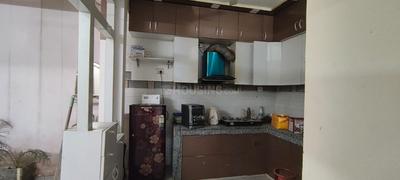 Kitchen Image of 1450 Sq.ft 2 BHK Builder Floor for rent in Jankipuram Lucknow for Rs. 16000