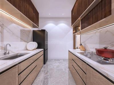 Kitchen Image of 355 Sq.ft 1 BHK Apartment / Flat for sale in DSS Rudua Mannat, Jogeshwari West Mumbai for Rs. 10000000
