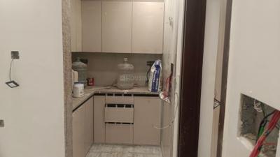 Kitchen Image of 450 Sq.ft 1 BHK Builder Floor for rent in Ashok Nagar New Delhi for Rs. 17000