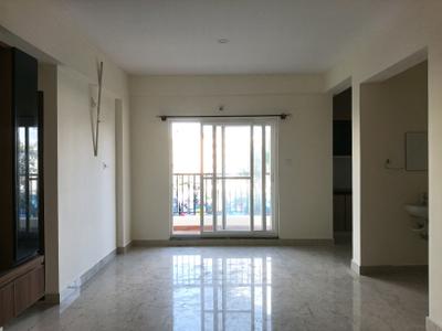 Living Room Image of 1505 Sq.ft 3 BHK Apartment / Flat for rent in Yoga Sai Srikaram, Kaggadasapura Bengaluru for Rs. 60003