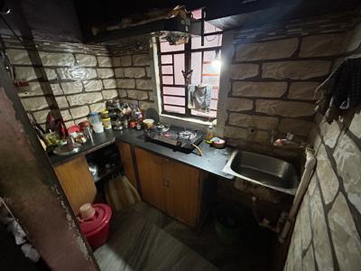 Kitchen Image of 468 Sq.ft 1 BHK Apartment / Flat for sale in Baranagar Kolkata for Rs. 1500000