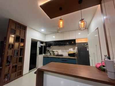 Kitchen Image of 1850 Sq.ft 3 BHK Apartment / Flat for rent in Adani The Meadows, Shantigram Ahmedabad for Rs. 50000
