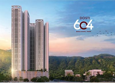 Image of 710 Sq.ft 2 BHK Apartment / Flat for sale in Dosti 604, Thane West, Thane for Rs. 13000000