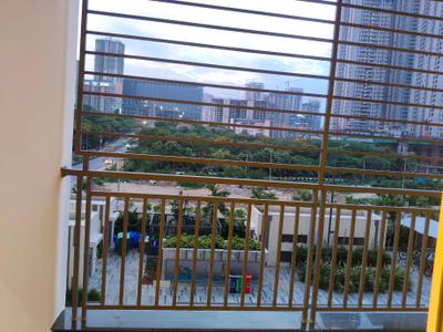 Balcony Image of 1825 Sq.ft 3 BHK Apartment / Flat for rent in Aparna Zenon, Manikonda Hyderabad for Rs. 74000