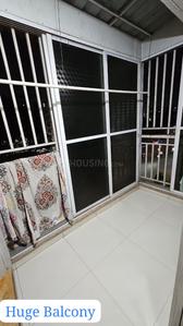 Balcony Image of 795 Sq.ft 1 BHK Apartment / Flat for sale in Silver Icon, Ghansoli Navi Mumbai for Rs. 11600000