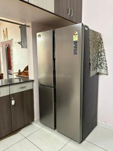 Kitchen Image of 1670 Sq.ft 3 BHK Apartment / Flat for rent in Siddhraj Zold, Sargasan Gandhinagar for Rs. 42000