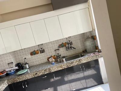 Kitchen Image of 1010 Sq.ft 2 BHK Apartment / Flat for rent in MR Officer City 1, Raj Nagar Extension Ghaziabad for Rs. 14000
