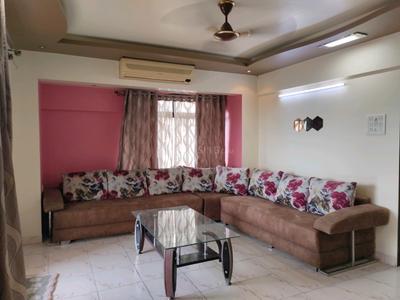 Hall Image of 1200 Sq.ft 2 BHK Apartment / Flat for rent in Sagar Darshan Towers, Nerul Navi Mumbai for Rs. 75000