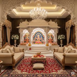 Hall Image of 1500 Sq.ft 3 BHK Apartment / Flat for sale in Mahapura Jaipur for Rs. 3500000