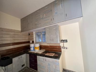 Kitchen Image of 575 Sq.ft 1 BHK Independent House for rent in Hennur Bengaluru for Rs. 17500