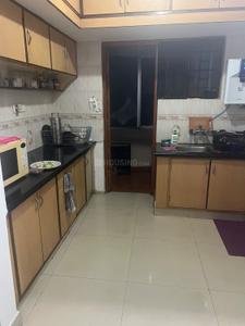 Kitchen Image of 1300 Sq.ft 3 BHK Apartment / Flat for rent in Cooke Town Bengaluru for Rs. 45000