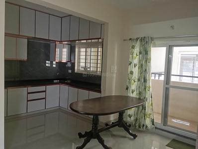 Kitchen Image of 1090 Sq.ft 2 BHK Apartment / Flat for rent in 4 Square White Petals, Uttarahalli Hobli Bengaluru for Rs. 33000