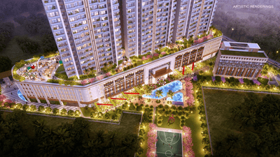 Image of 2180 Sq.ft 3 BHK Apartment / Flat for sale in Levante Residences, Sector 104, Gurgaon for Rs. 28500000