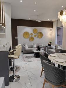 Hall Image of 1150 Sq.ft 3 BHK Apartment / Flat for sale in Courtyard Regalia Phase I, Bhayli Vadodara for Rs. 7200000
