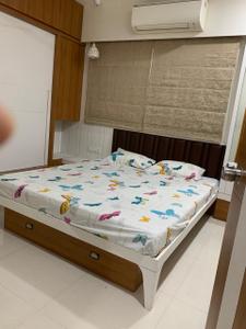 Bedroom Image of 1614 Sq.ft 3 BHK Apartment / Flat for rent in Shaligram Prime, South Bopal Ahmedabad for Rs. 45000