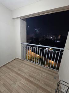 Balcony Image of 680 Sq.ft 1 BHK Apartment / Flat for rent in Mahindra Happinest Tathawade, Tathawade Pune for Rs. 20000