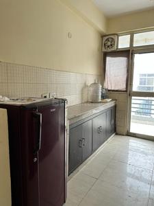 Kitchen Image of 1295 Sq.ft 2.5 BHK Apartment / Flat for rent in Gaurs Gaur Global Village, Crossings Republik Ghaziabad for Rs. 23000