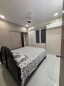 Bedroom Image of 1460 Sq.ft 3 BHK Apartment / Flat for rent in Abhiram Touchstone Towers, Kurmannapalem Visakhapatnam for Rs. 35000