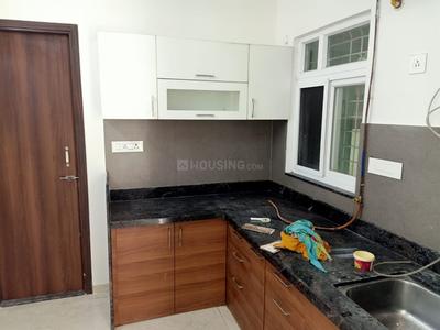 Kitchen Image of 1100 Sq.ft 2 BHK Apartment / Flat for rent in Chandrarang Basileo, Pimple Gurav Pune for Rs. 30000