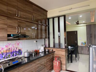 Kitchen Image of 1700 Sq.ft 3 BHK Apartment / Flat for sale in Shaligram Rudraksh Park Phase II, Bawadiya Kalan Bhopal for Rs. 8500000