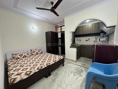 Bedroom Image of 600 Sq.ft 1 BHK Builder Floor for rent in Sector 40 Gurgaon for Rs. 24000