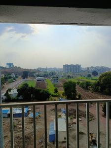 Balcony Image of 650 Sq.ft 2 BHK Apartment / Flat for rent in Silver Homes, Moshi Pune for Rs. 16500