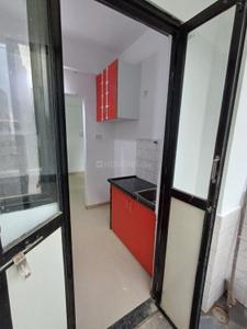 Kitchen Image of 606 Sq.ft 1 BHK Apartment / Flat for rent in Scheme No 140 Indore for Rs. 11000