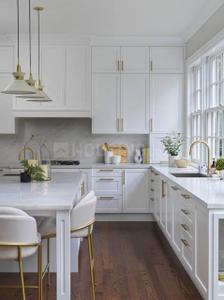 Kitchen Image of 3055 Sq.ft 4 BHK Apartment / Flat for rent in Arham Veer Swastik Icon, Bhatha Surat for Rs. 60000