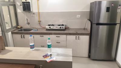 Kitchen Image of 1350 Sq.ft 2.5 BHK Apartment / Flat for sale in Adani The Meadows, Shantigram Ahmedabad for Rs. 8200000
