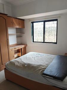 Bedroom Image of 689 Sq.ft 1 BHK Apartment / Flat for rent in Sanpada Navi Mumbai for Rs. 40000