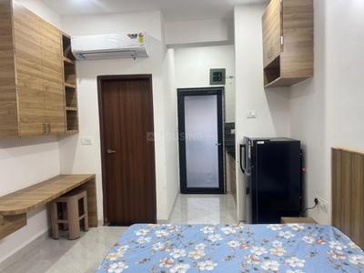 Bedroom Image of 450 Sq.ft 1 RK Apartment / Flat for rent in Jagatpura Jaipur for Rs. 16000