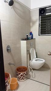 Bathroom Image of 1010 Sq.ft 2 BHK Apartment / Flat for rent in Vision Greenville, Hadapsar Pune for Rs. 40000