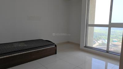 Bedroom Image of 1000 Sq.ft 3 BHK Apartment / Flat for rent in Godrej Emerald, Thane West Thane for Rs. 34000