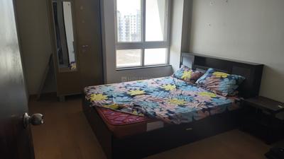Bedroom Image of 700 Sq.ft 1 BHK Apartment / Flat for rent in Ajax Global Lifestyle Kharadi, Kharadi Pune for Rs. 30000