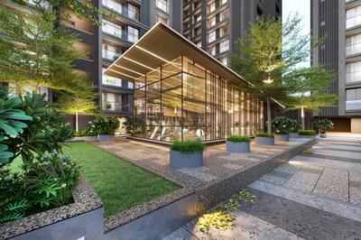 Image of 2025 Sq.ft 3 BHK Apartment / Flat for sale in Saffron Flora, Sargasan, Gandhinagar for Rs. 7875000