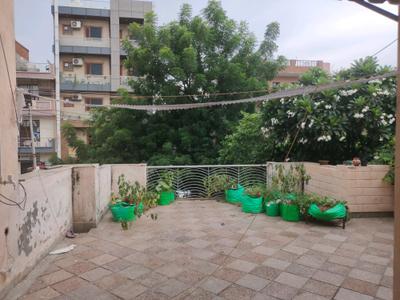 Terrace Image of 1350 Sq.ft 2 BHK Builder Floor for rent in Sector 49 Faridabad for Rs. 22000