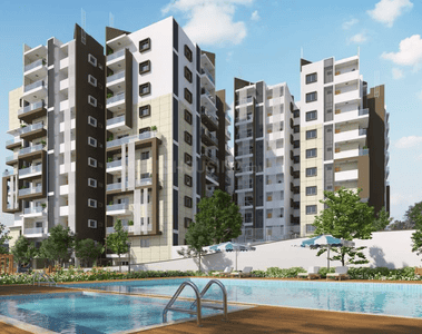 Image of 1200 Sq.ft 3 BHK Apartment / Flat for sale in Pioneer KRS Park Royal Wing 2, Kengeri Satellite Town, Bengaluru for Rs. 9500000
