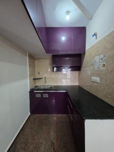 Kitchen Image of 480 Sq.ft 1 BHK Builder Floor for rent in Singasandra Bengaluru for Rs. 18000