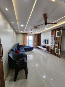 Hall Image of 1450 Sq.ft 3 BHK Apartment / Flat for rent in Guruvista Phase II, Kharadi Pune for Rs. 65000