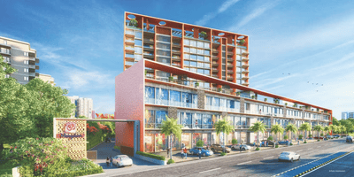 Image of 1150 Sq.ft 3 BHK Apartment / Flat for sale in Wadhwani Om Mangalam Disha, Kiwale, Pune for Rs. 8900000