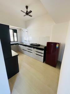 Kitchen Image of 600 Sq.ft 1 BHK Apartment / Flat for rent in DSK Sundarban, Hadapsar Pune for Rs. 21000