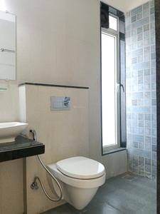 Bedroom Three Image of 985 Sq.ft 3 BHK Apartment / Flat for rent in Sheth Zuri, Thane West Thane for Rs. 55000