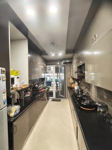 Kitchen Image of 1530 Sq.ft 3 BHK Builder Floor for rent in Ramesh Nagar New Delhi for Rs. 50000