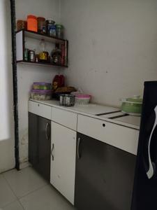 Kitchen Image of 800 Sq.ft 1 BHK Apartment / Flat for sale in Nishan Grace, New Ranip Ahmedabad for Rs. 3400000