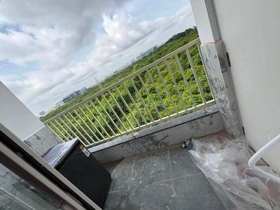 Balcony Image of 815 Sq.ft 1 BHK Apartment / Flat for rent in Gachibowli Hyderabad for Rs. 27000