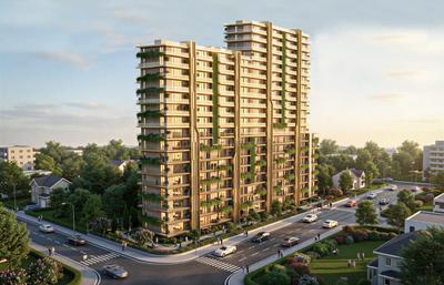 Image of 1047 Sq.ft 3 BHK Apartment / Flat for sale in Evermark The Ethereal, Preet Colony, Zirakpur for Rs. 13890000