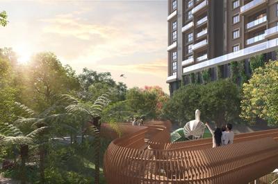 Image of 1081 Sq.ft 3 BHK Apartment / Flat for sale in Crown, Salt Lake City, Kolkata for Rs. 19200000